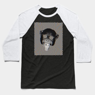 Monkey Geometric Baseball T-Shirt